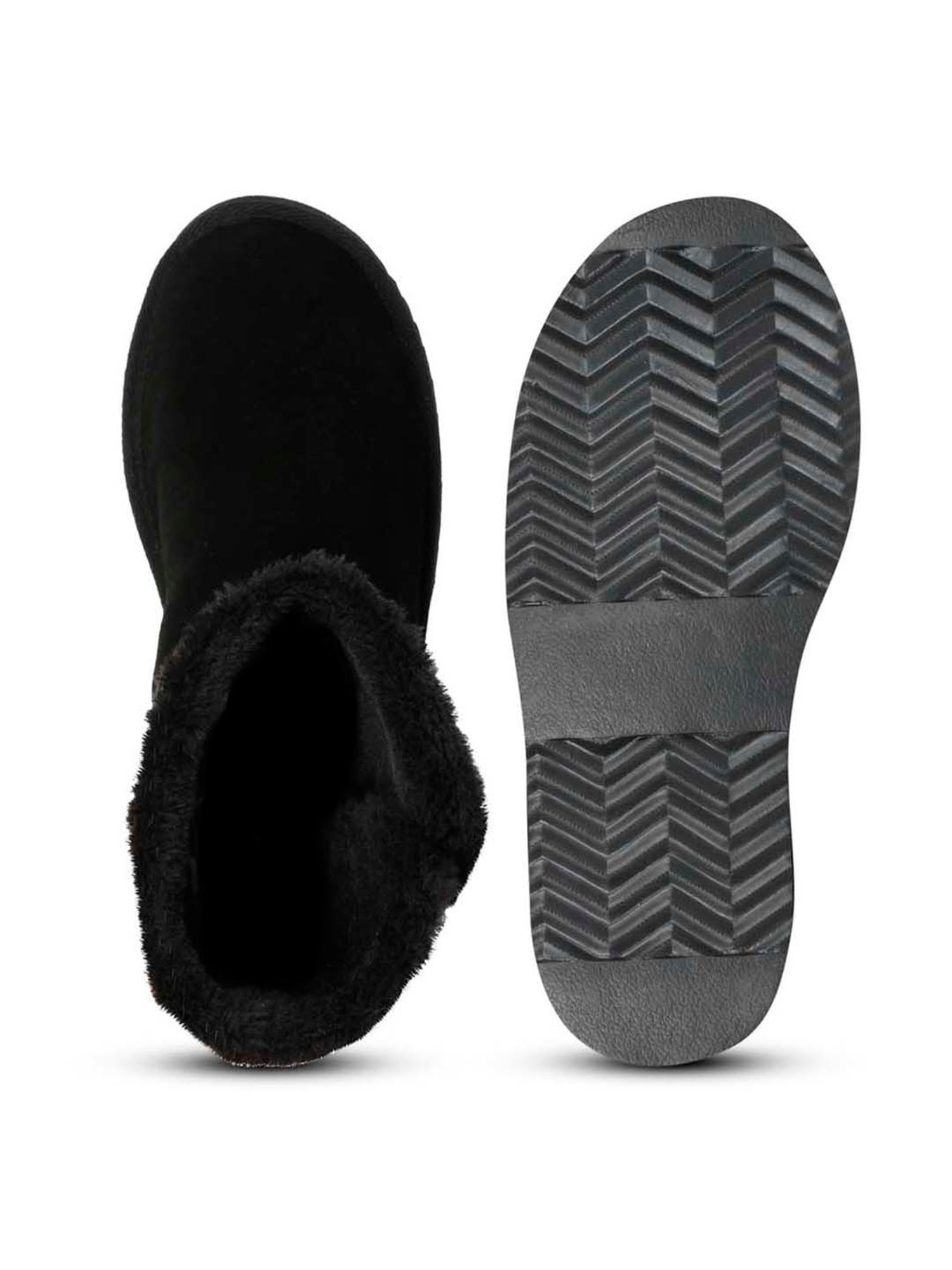 Saint G Women's GLOIRE Black Snow Boots