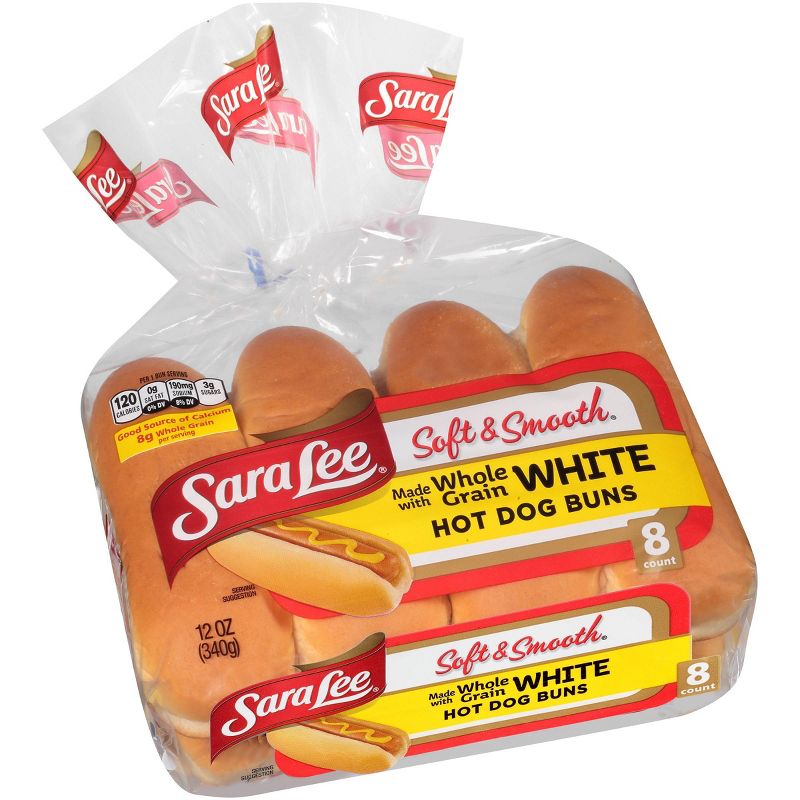 Sara Lee Whole Grain Hot Dog Buns - 12oz/8ct