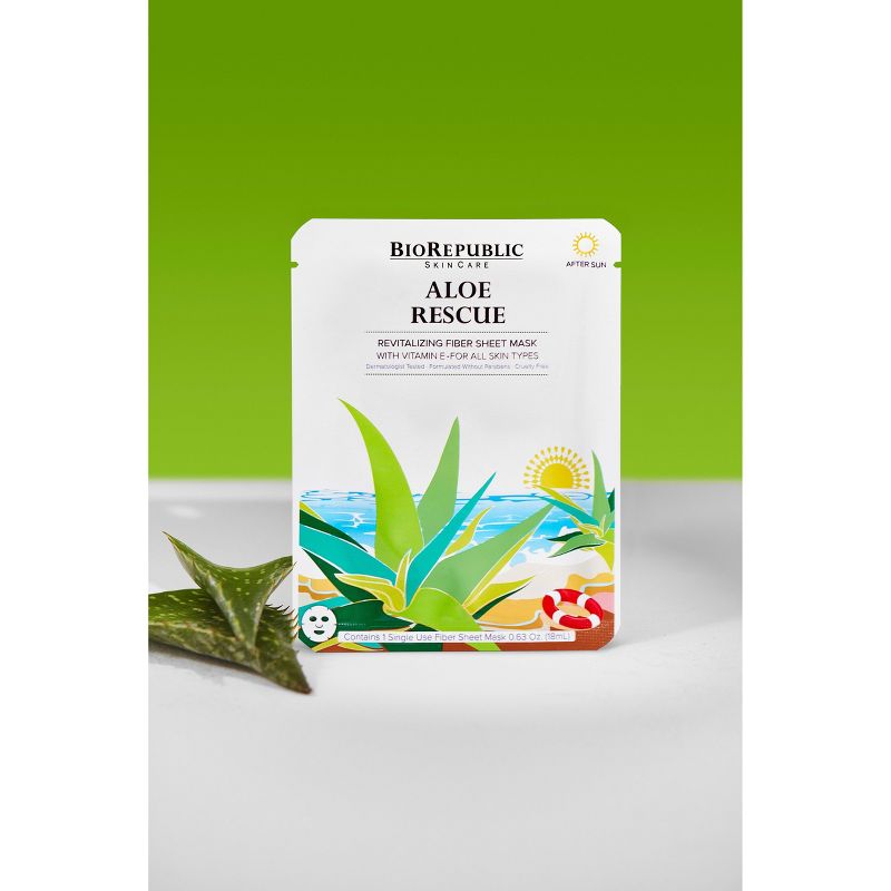 BioRepublic SkinCare Aloe Rescue Revitalizing Mask - 0.63oz