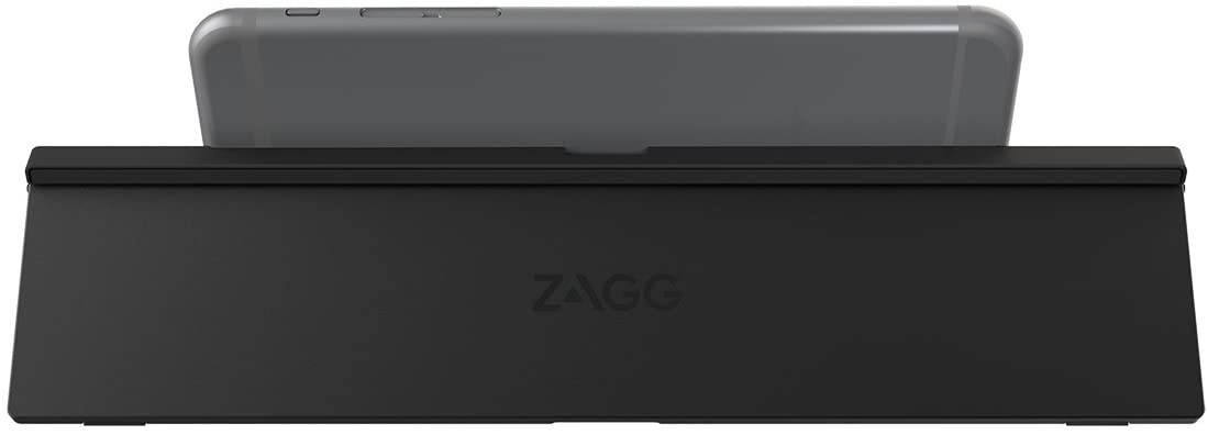 ZAGG Foldable Wireless Pocket Keyboard Universal for Smartphones, Small Tablets and Apple Devices - Black