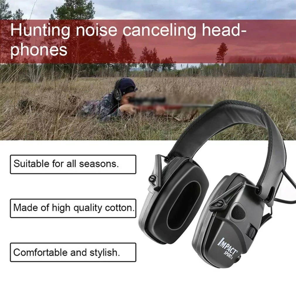 Noise Reduction Ear Muffs 82dB For Hunting Shooting Outdoor work Headphones Noise Reduction Hearing Protective Ear Protection