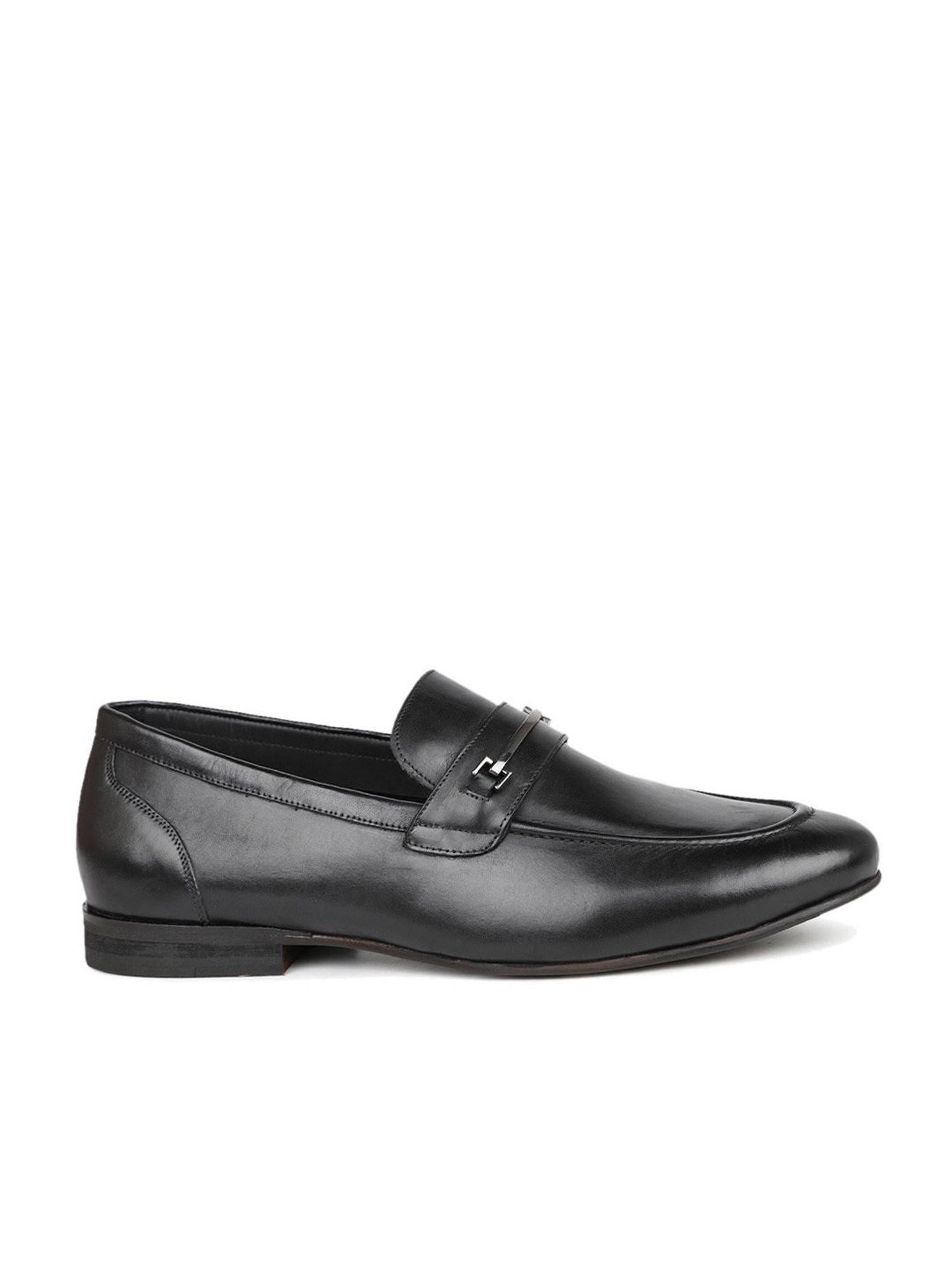 Atesber by Inc.5 Men's Black Formal Loafers