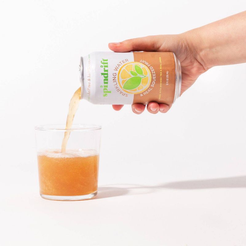 Spindrift Half Tea/Half Lemon Sparkling Water - 8pk/12 fl oz Cans