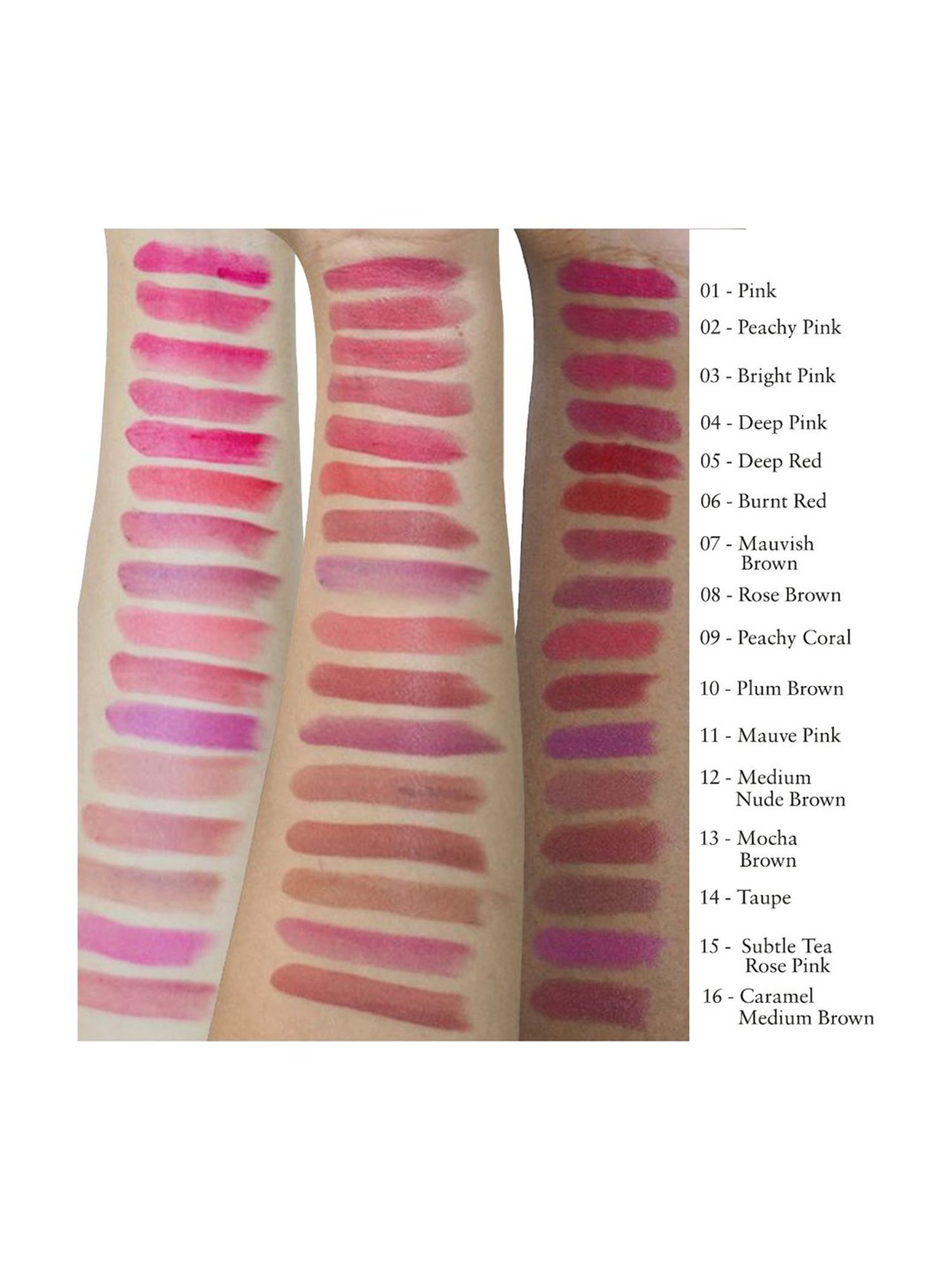 JUST HERBS Herb Enriched Ayurvedic Lipstick Pink - 4.2 gm