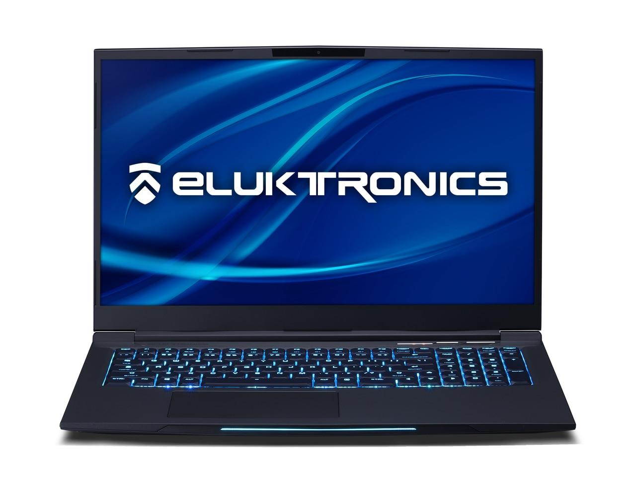 Eluktronics MECH-17 17.3" Pro-X Gaming Laptop w/ 144Hz Refresh Rate & Mechanical Keyboard - Intel i5-8300H Quad Core CPU 4GB GDDR5 NVIDIA GeForce 1050 Ti GPU W10 Home 256GB PCIe SSD + 1TB HDD 16GB RAM