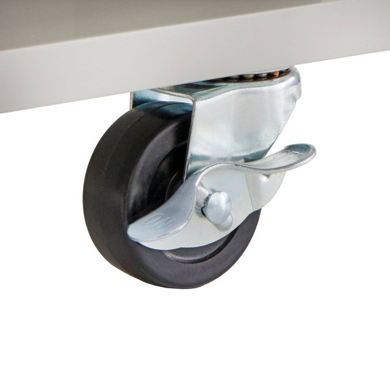 Lima Kitchen Cart Gray - Buylateral