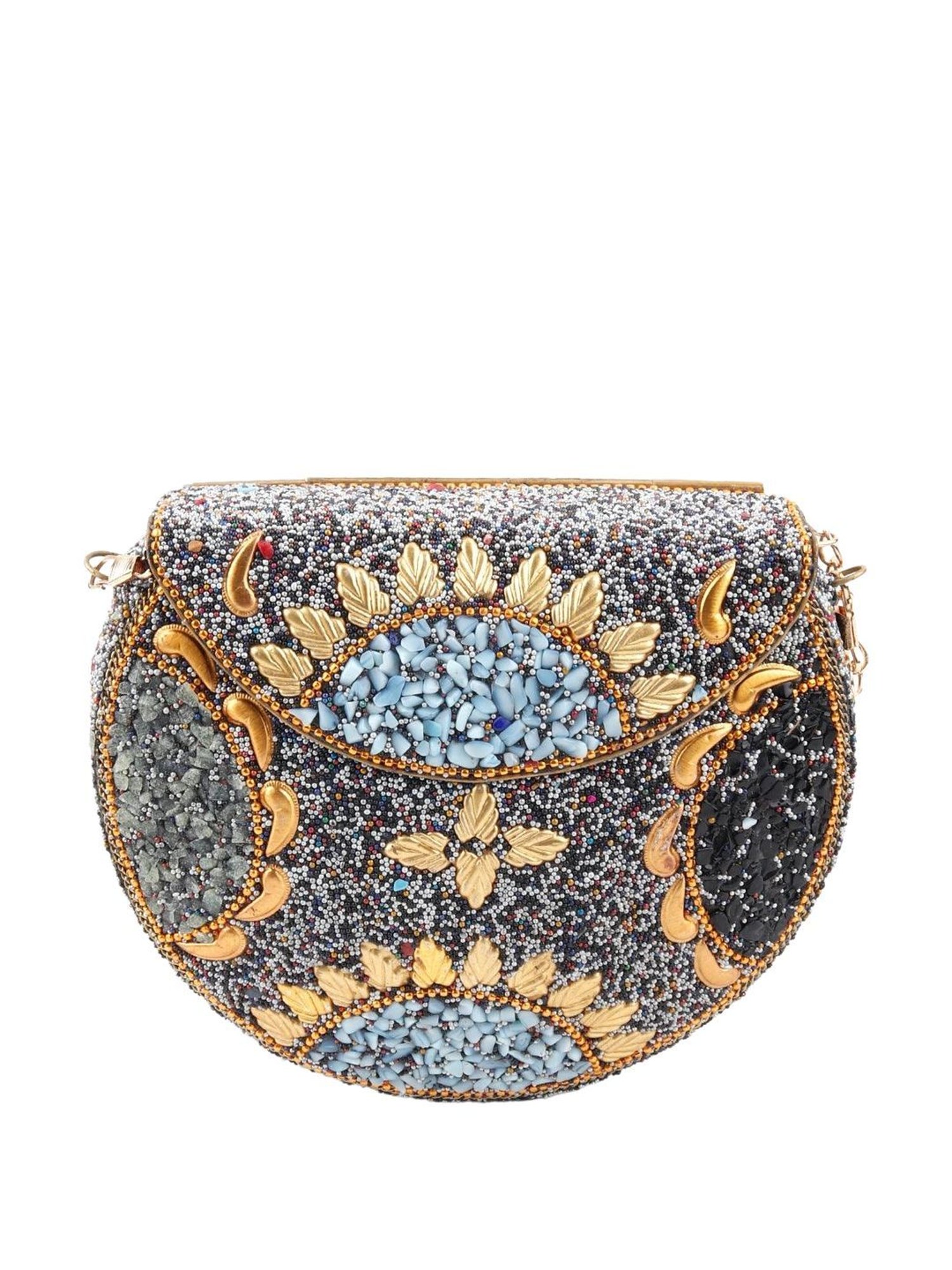 Odette Multicolor Embellished Sling Handbag