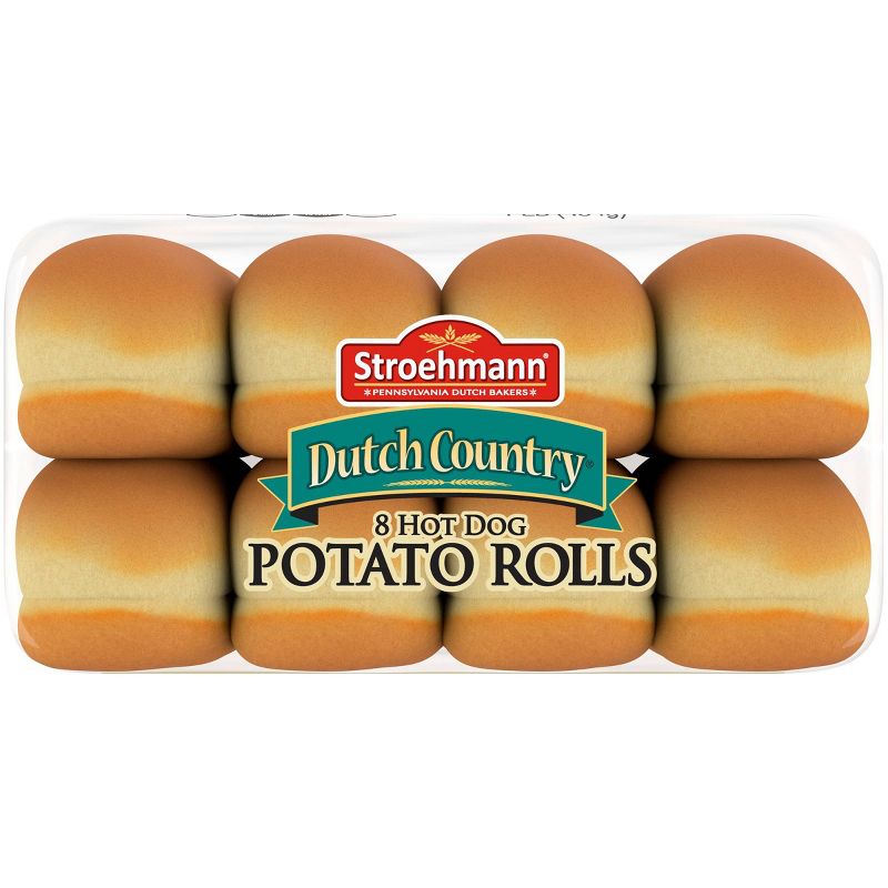 Stroehmann Potato Hot Dog Buns - 15oz/8ct