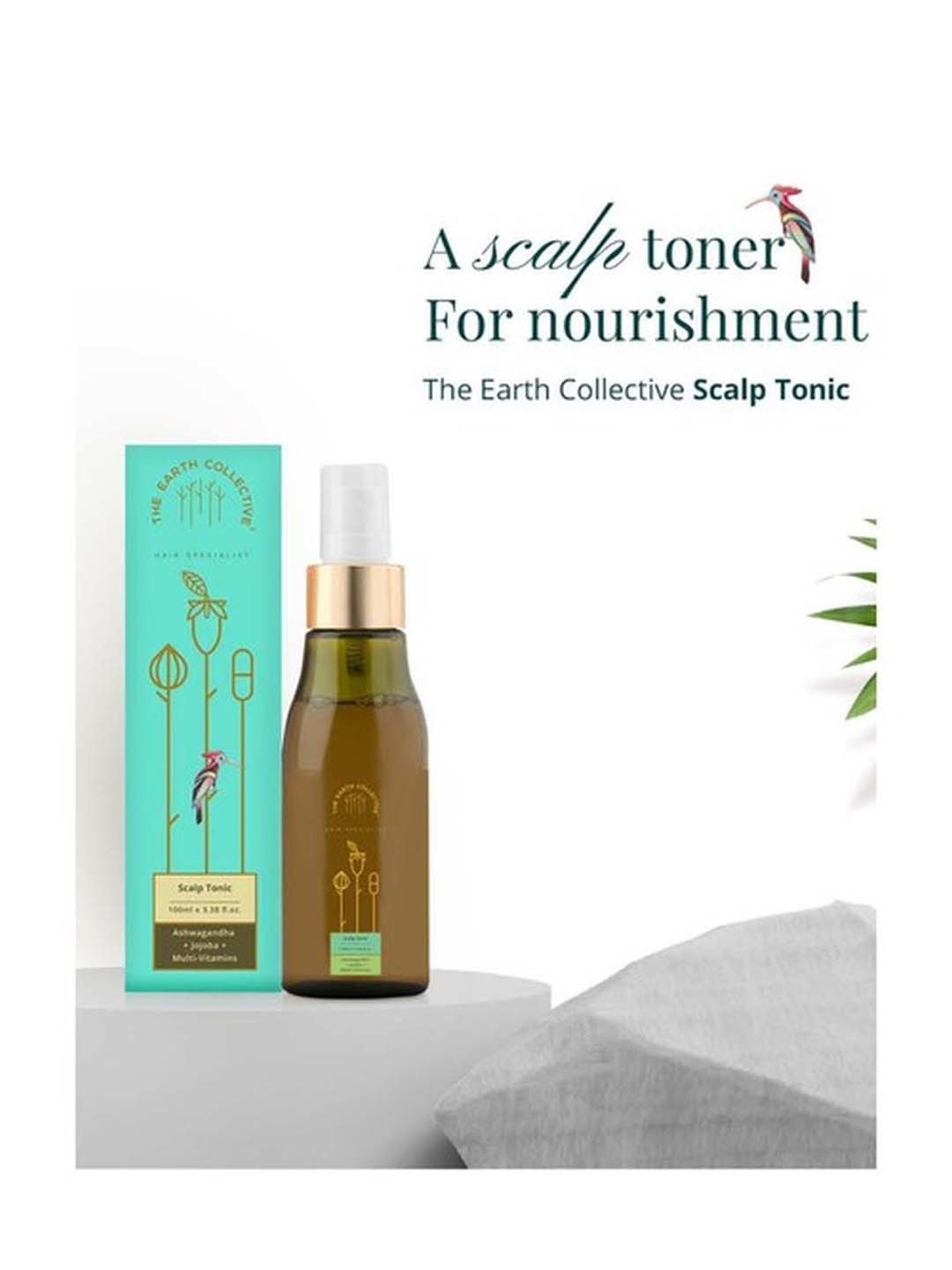 The Earth Collective Scalp Tonic - 100 ml