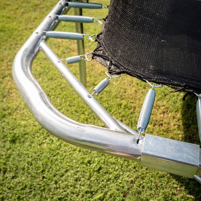 Jumpking JKRC10152BHC3 Rectangular Trampoline with Basketball Hoop Attachment