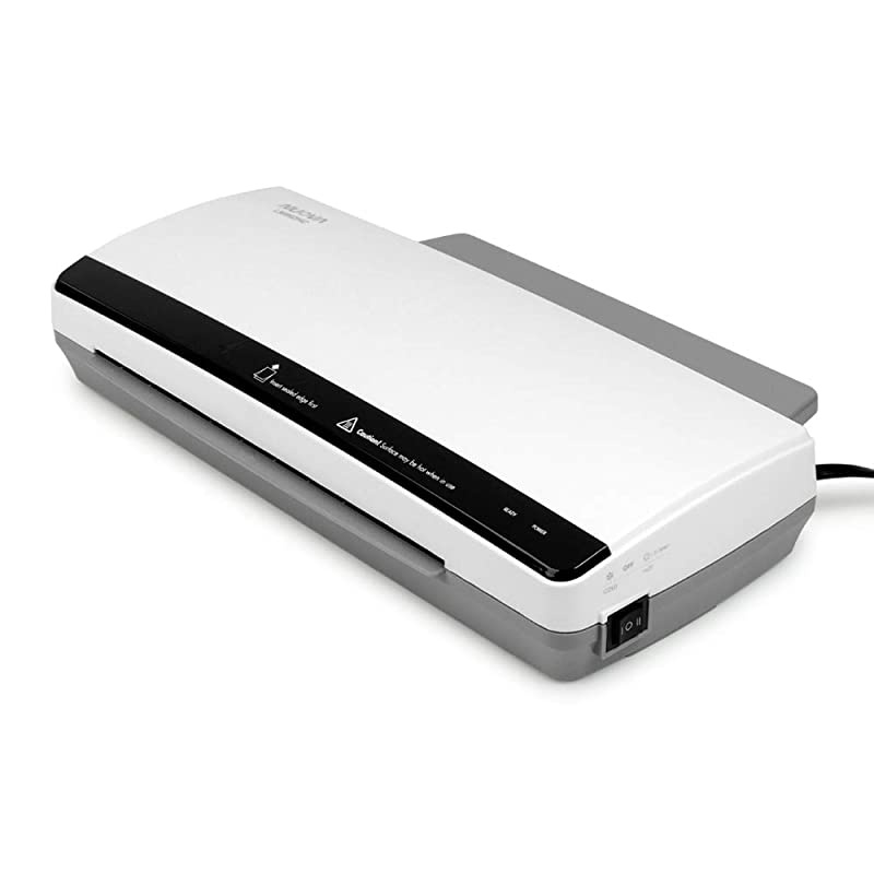 LM992HC Dual Mode Thermal Cold Laminator 9 Max Width Quick WarmUp White