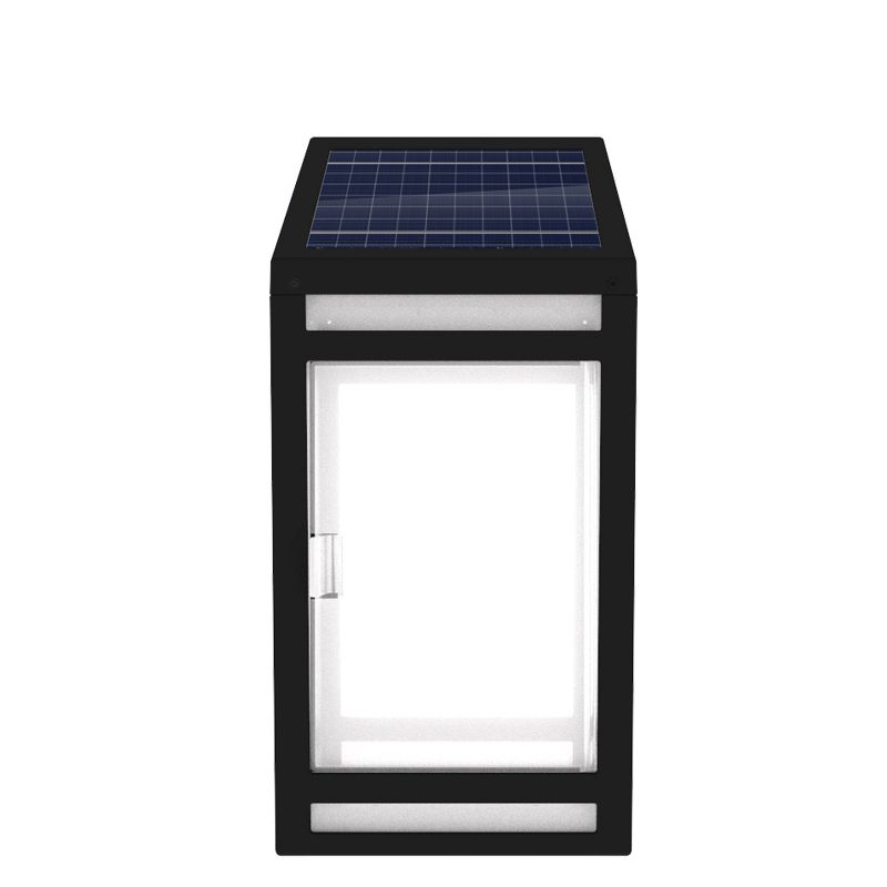 LED Solar Outdoor Wall Lantern with Frost Panel - Techko Kobot