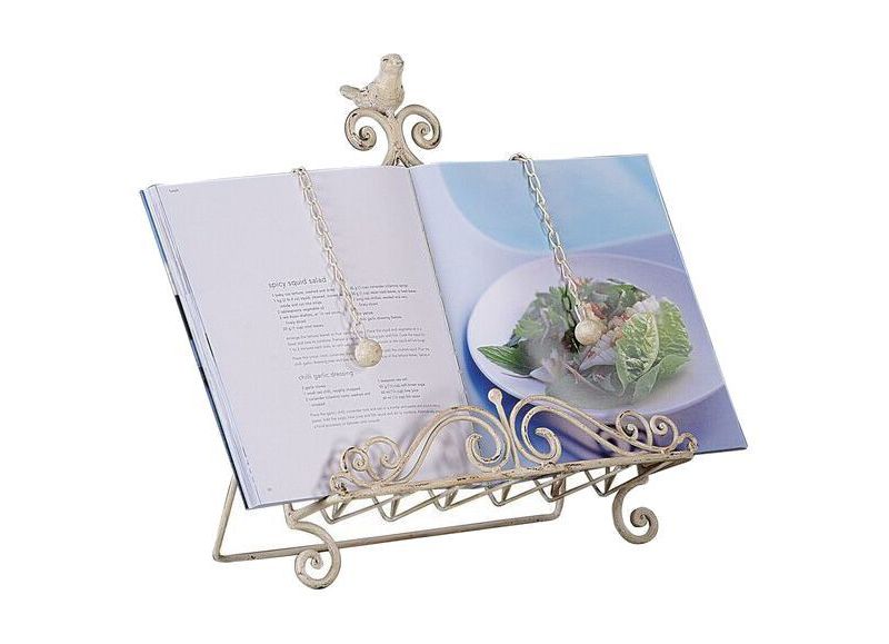 Oceanstar Bamboo Recipe Box with Divider