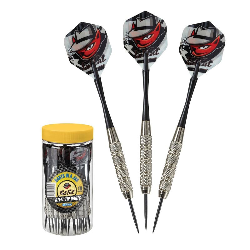 Fat Cat Darts in a Jar Steel Tip - 20gms