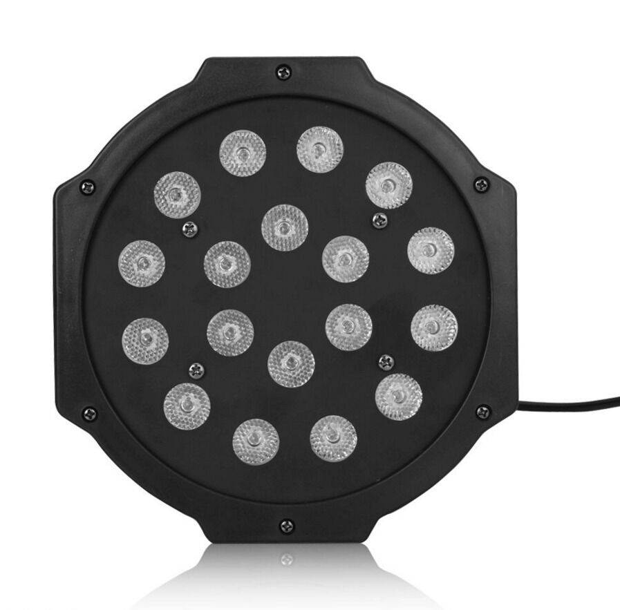 NEW 18 LED RGB PAR DJ Stage DMX Lighting For Disco Home Party Wedding Uplighting