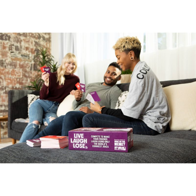 Live Laugh Lose Adult Party Game by What Do You Meme?