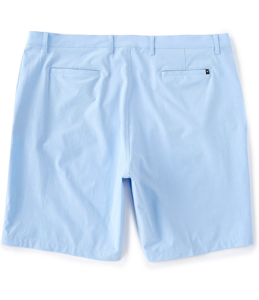 Callaway Big & Tall Textured Performance Stretch 10.5#double; Inseam Shorts