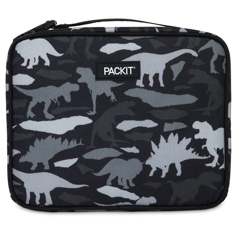 Packit Freezable Classic Lunch Box - Dino Camo Charcoal