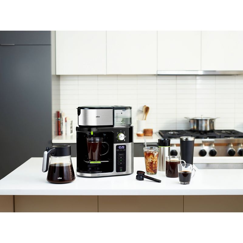Nespresso VertuoPlus Deluxe Coffee and Espresso Machine by De'Longhi