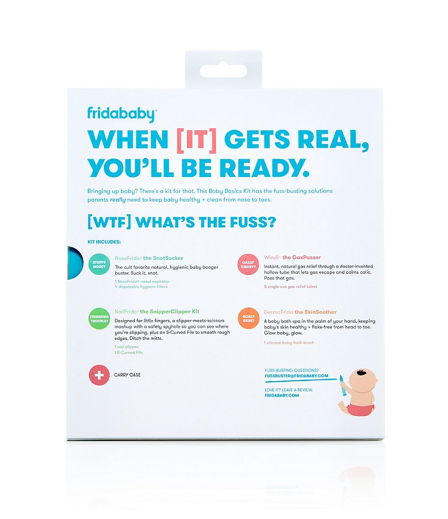 Fridababy Trimmer & Aspirator Baby Basics Kit