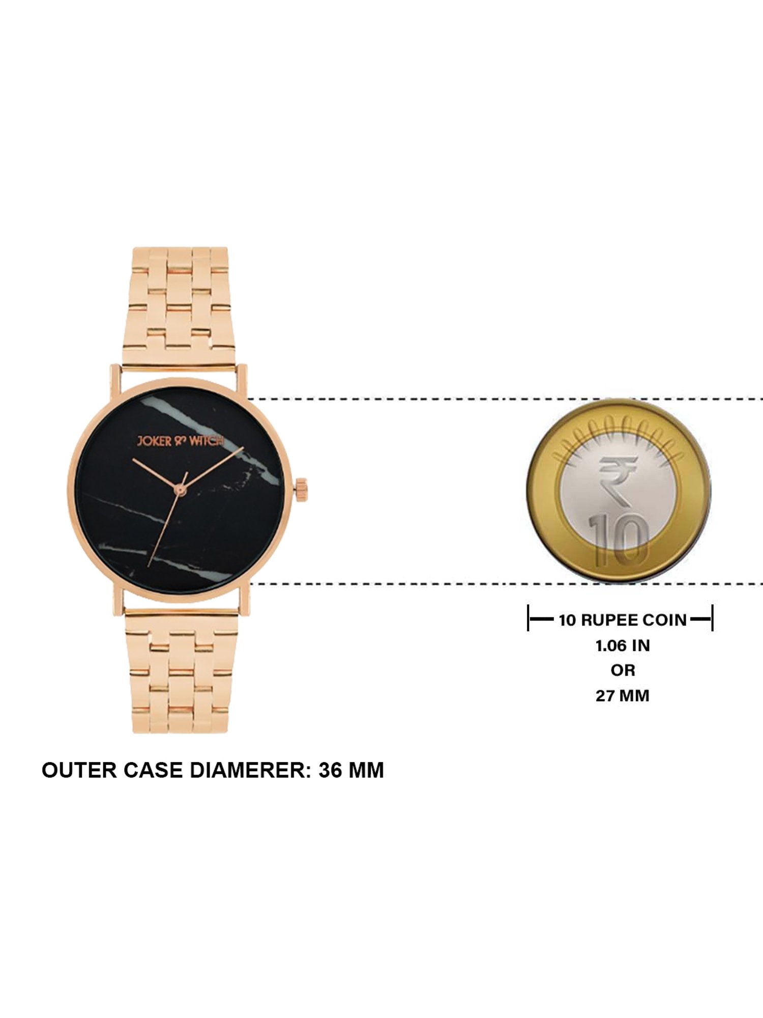 Joker & WItch JWBS476 Analog Watch for Women With Bracelet