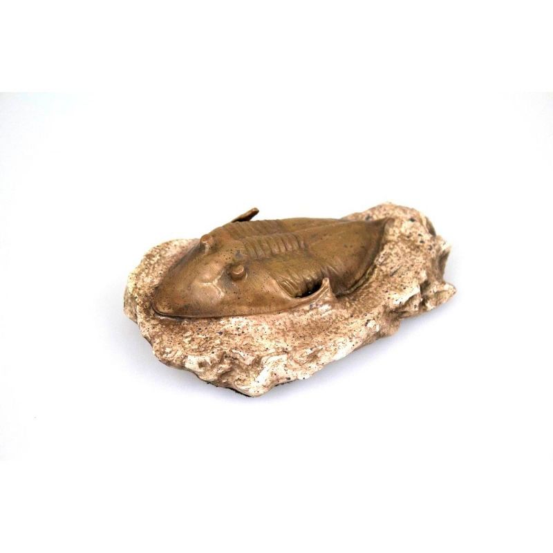 Master Replicas Smithsonian Trilobite in Sandstone Full-Scale Resin Fossil Replica