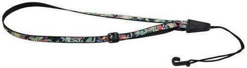 Levy's MP22-006 .5" Printed Polyester Hawaiian Design Ukulele Strap - Parrot