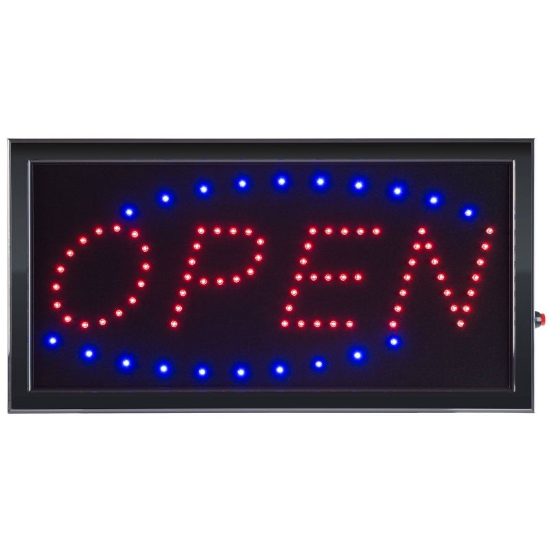 Neon LED Sign with Animation OPEN - Trademark Global