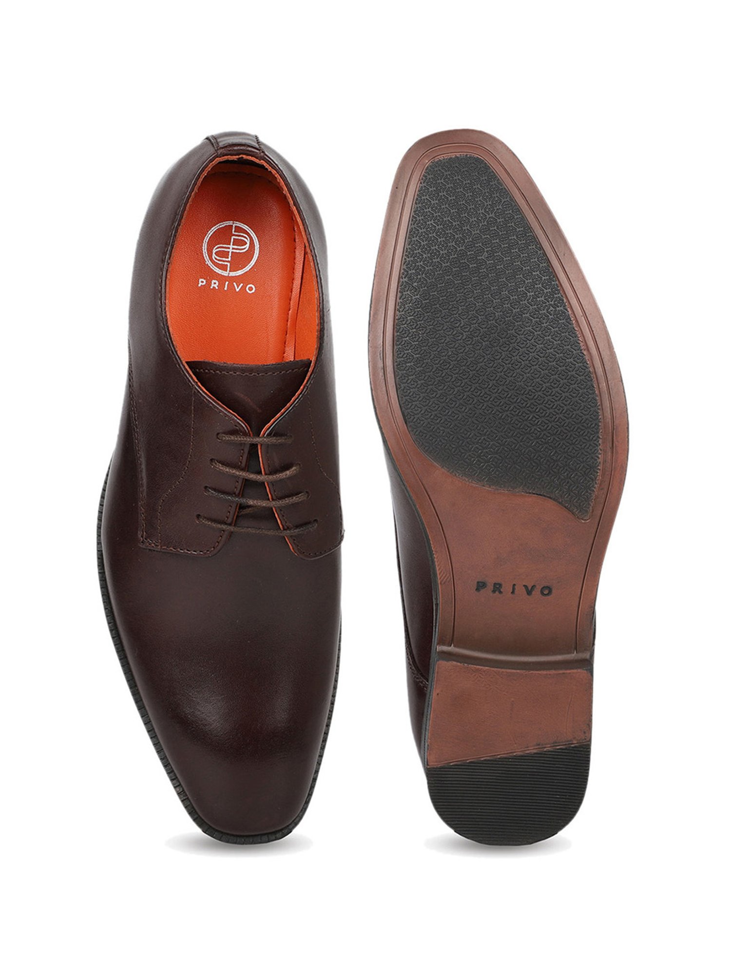 Privo by Inc.5 Men's Brown Derby Shoes
