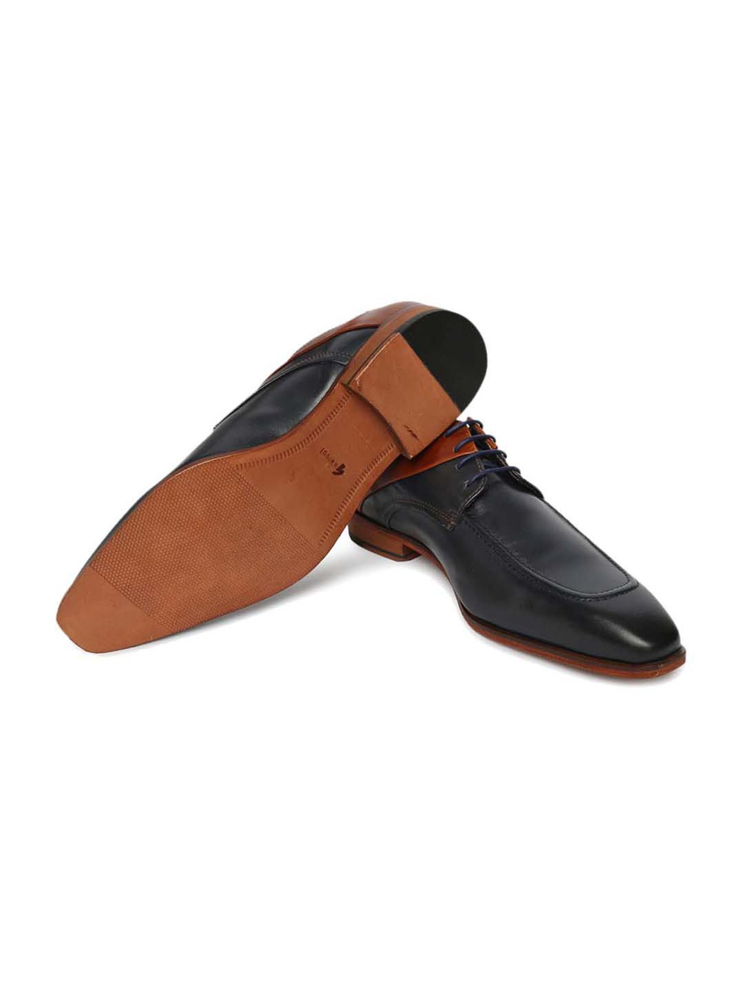 Gabicci Men's True Navy Derby Shoes