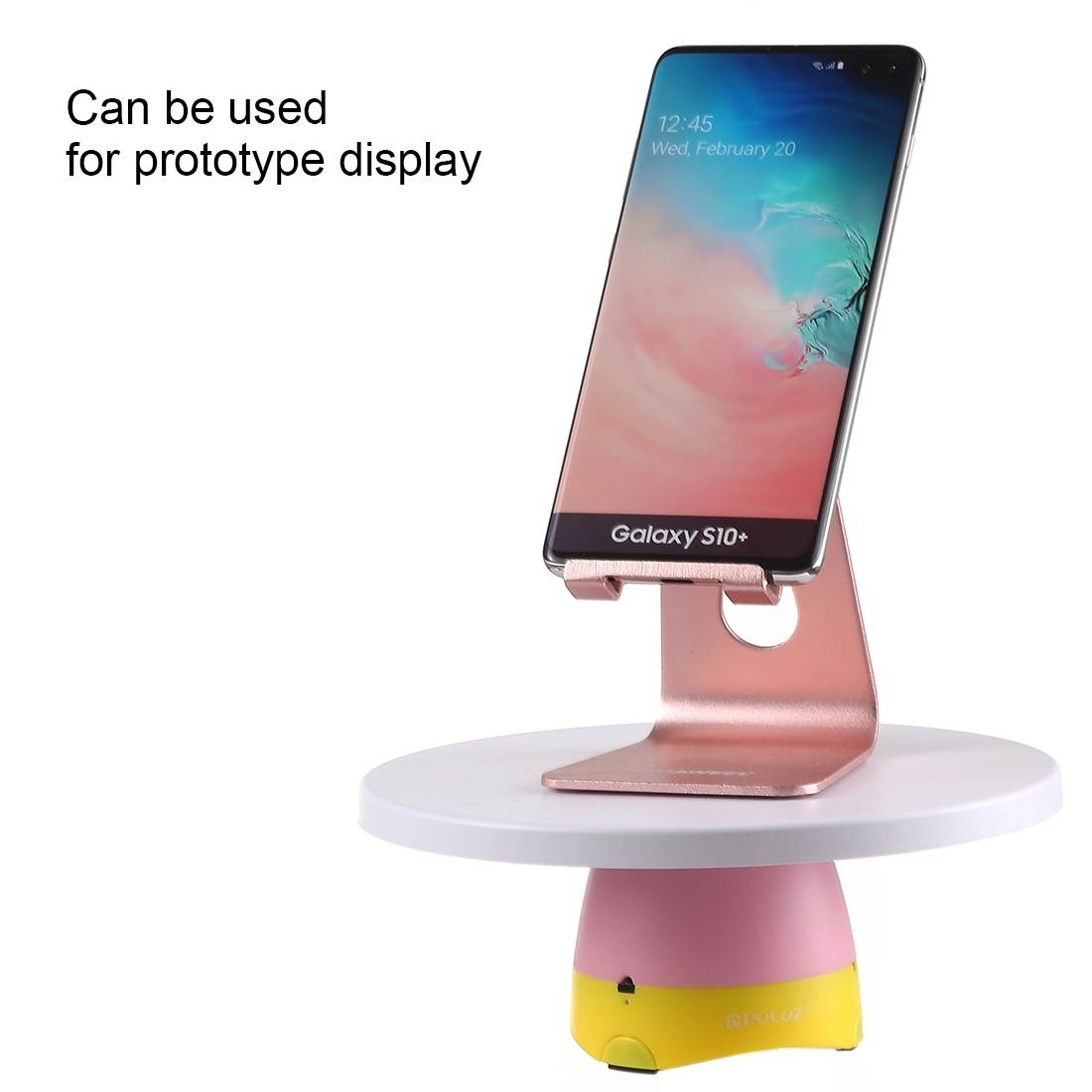 Original Color Screen Non-Working Fake Dummy Display Model for Galaxy S10+ (White)