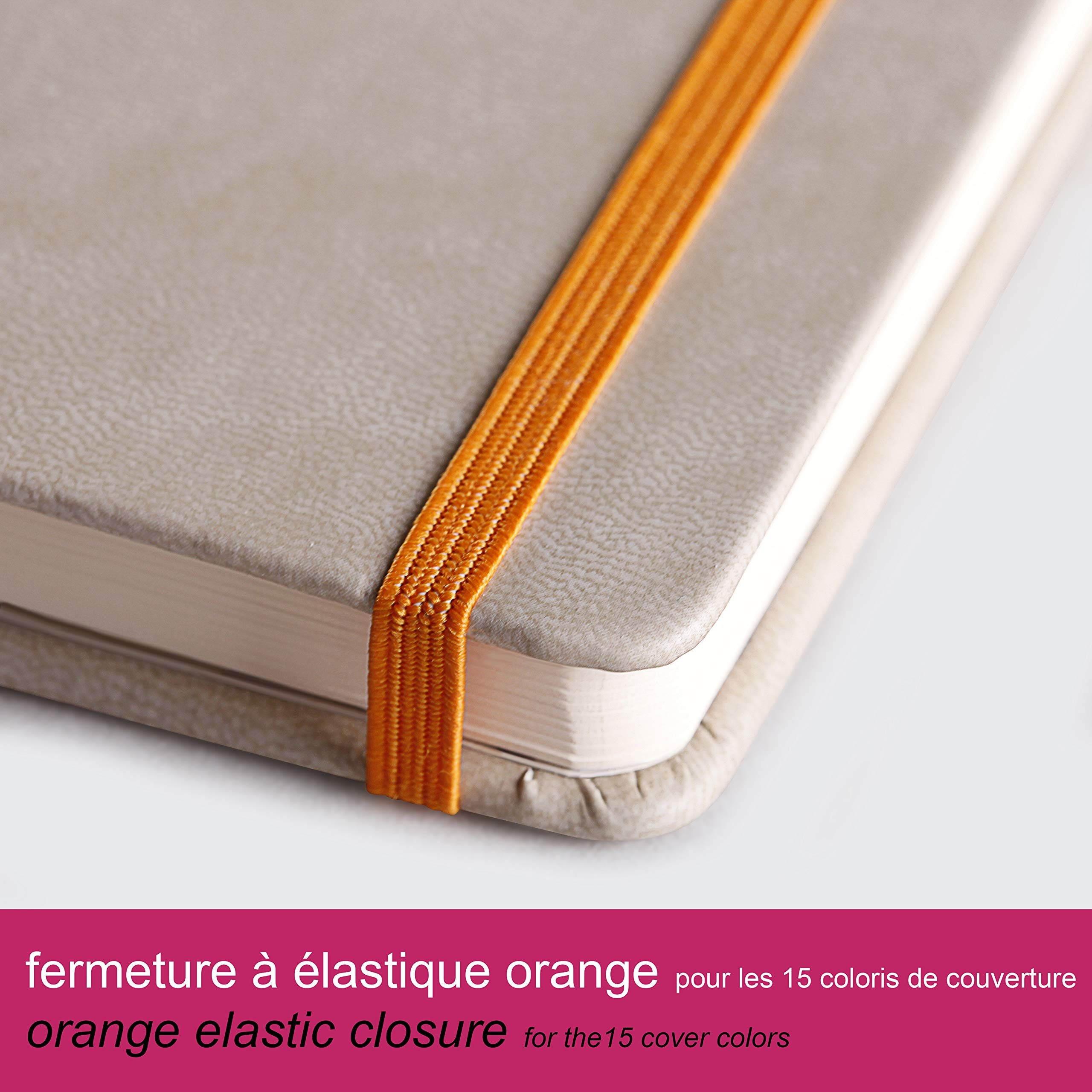 Rhodia Rhodiarama A5 Webnotebook, 5.5 in x 8.25, Lined - Raspberry (118752)