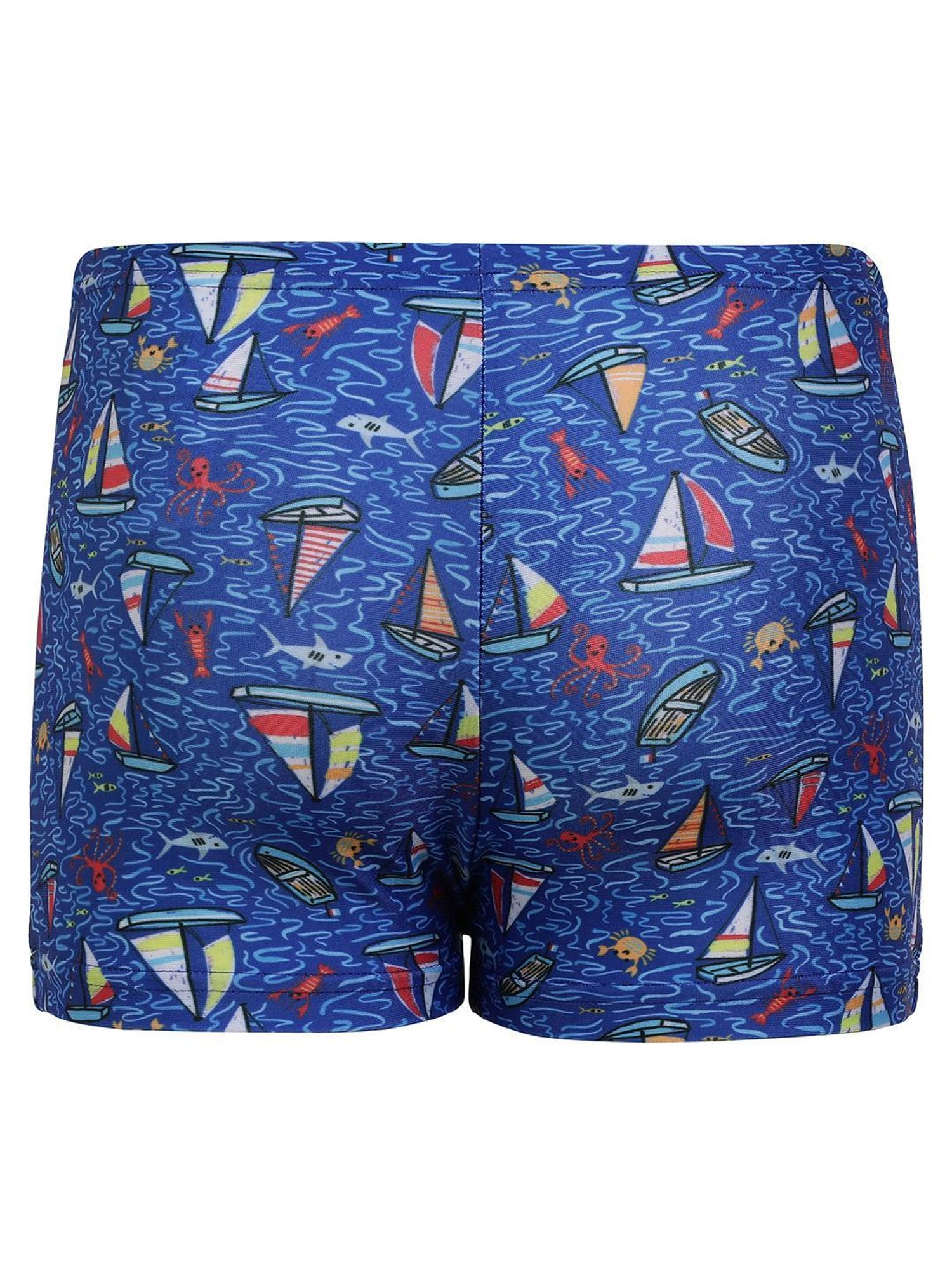 Speedo Kids Dark Blue Printed Shorts