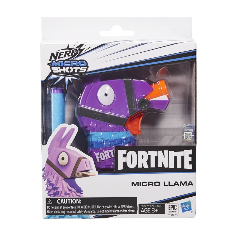 NERF  MicroShots Fortnite Micro Llama Blaster