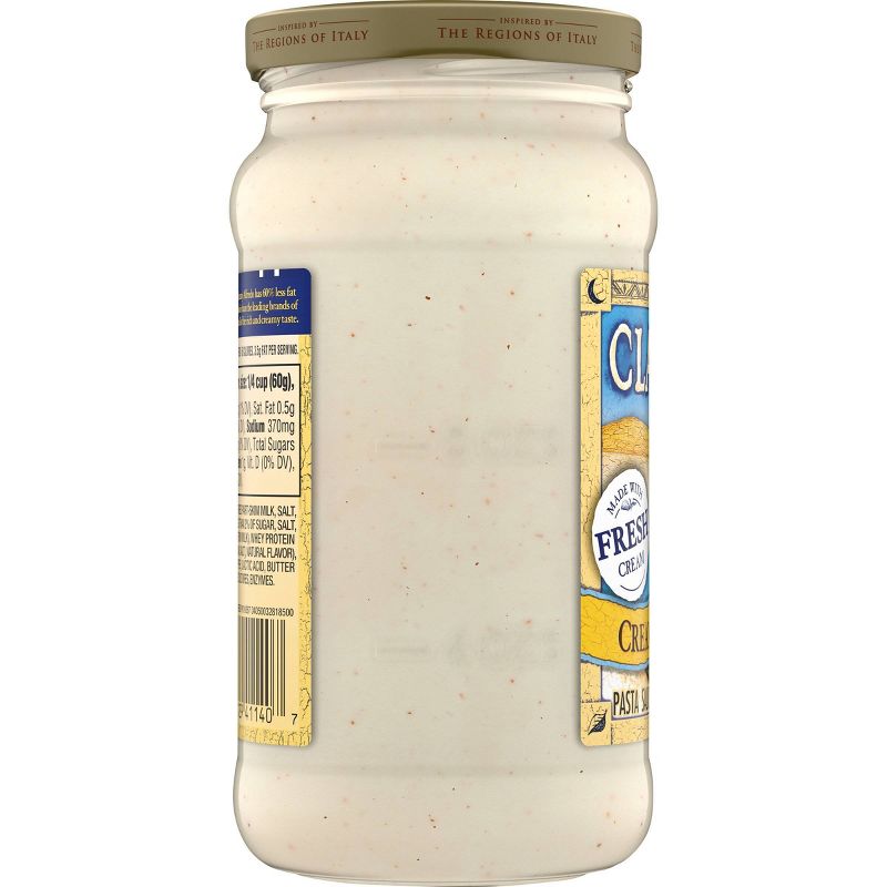 Classico Signature Recipes Pasta Sauce Light Creamy Alfredo 15oz