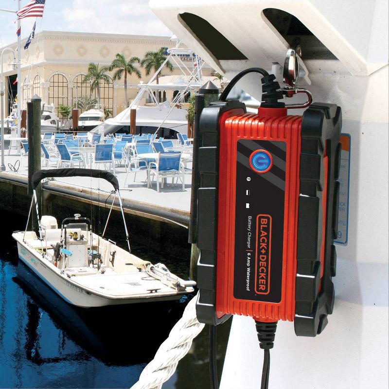 BLACK+DECKER 6 amp Battery Charger