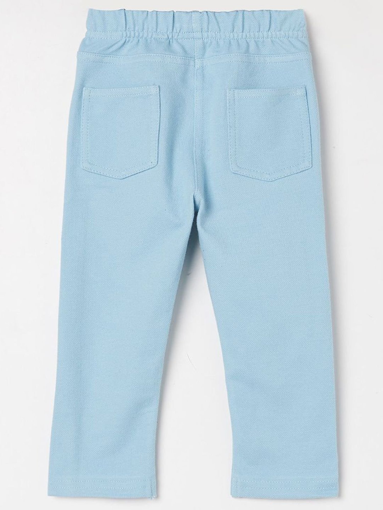 Juniors by Lifestyle Girls Blue Cotton Regular Fit Jeggings