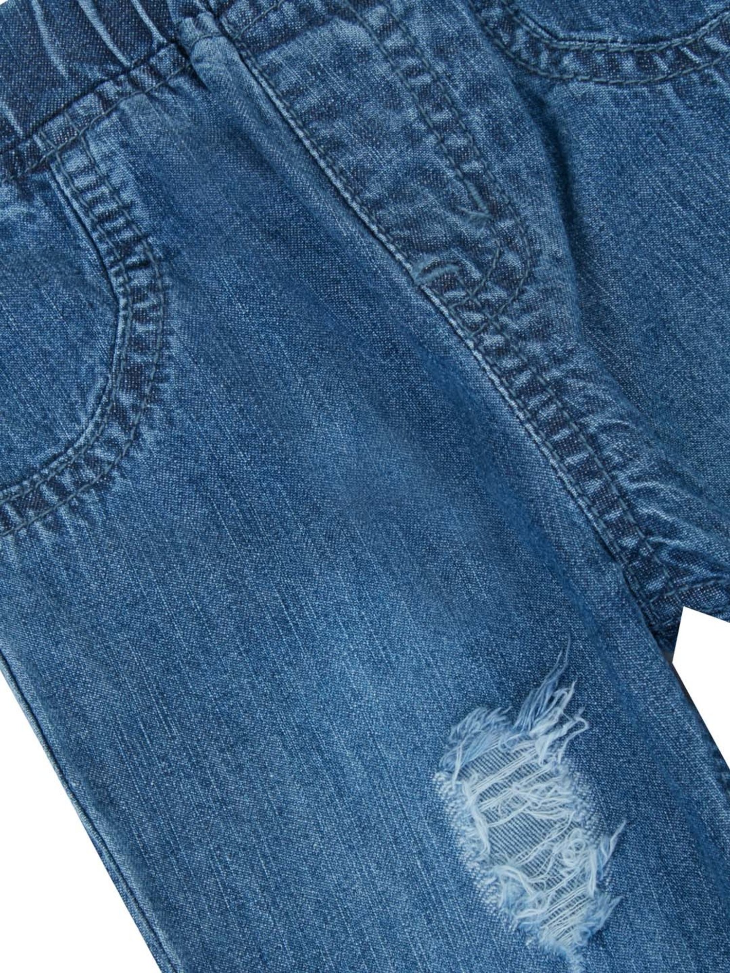 GJ baby Kids Blue Distressed Jeans