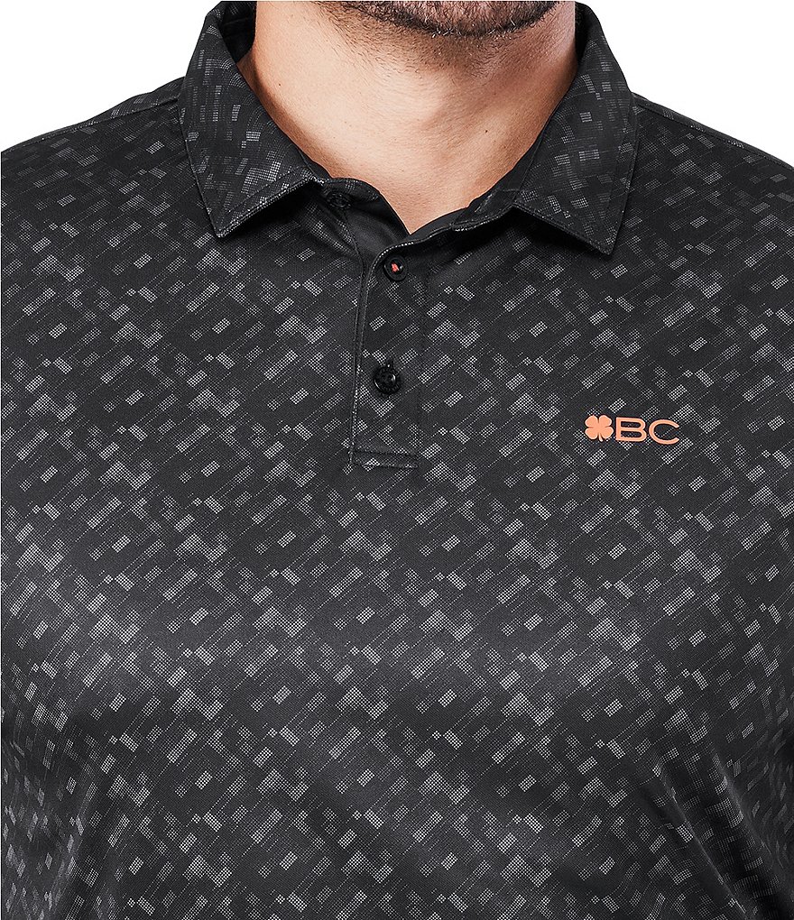 BLACK CLOVER Lucky Fit Short-Sleeve Stark Dri-Balance&trade; Polo