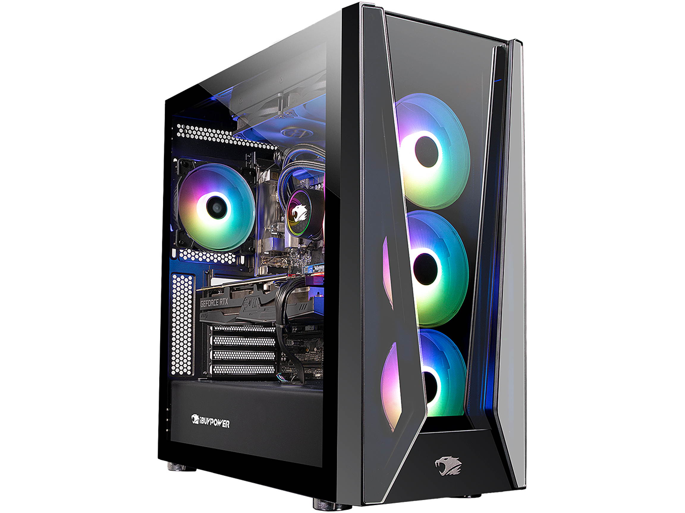 iBUYPOWER Gaming Desktop Trace5MR 177i Intel Core i9 11th Gen 11900KF (3.50 GHz) 16 GB DDR4 1 TB PCIe SSD NVIDIA GeForce RTX 3090 Windows 10 Home 64-bit