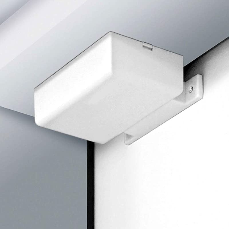 Extra Add-On Plugin Receiver for the Expandable Wireless Multi-Unit Long Range Doorbell Chime Alert System, Model LR, Scratch Resistant Matte Black