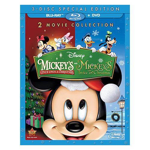 BUENA VISTA HOME VIDEO MICKEYS ONCE UPON A CHRISTMAS/TWICE UPON A CHRISTMAS (BLU-RAY/DVD-2) BR123599
