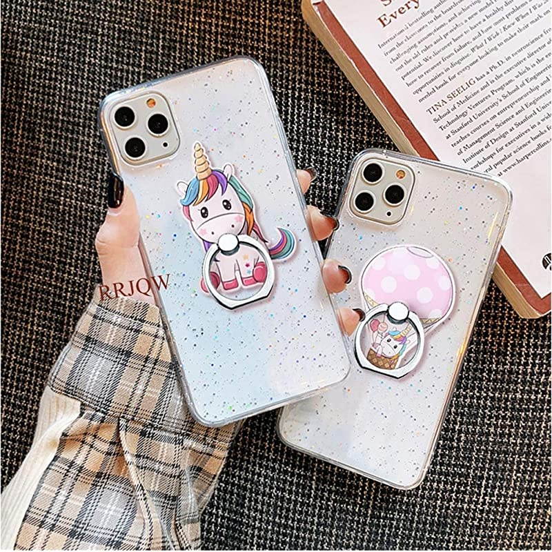 Ring Holder StandUnicorn Ring Stand Holder 360 Rotation Finger Ring Grip Stand for CellphonesSmartphones and Tablets