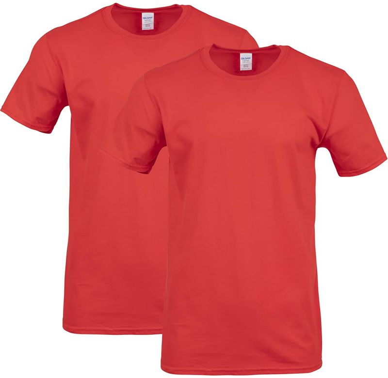 Gildan Men's Softstyle Cotton T-Shirt, 2-Pack
