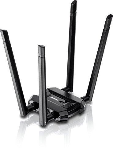 TRENDnet AC1900 High Power Dual Band Wireless USB Adapter, TEW-809UB