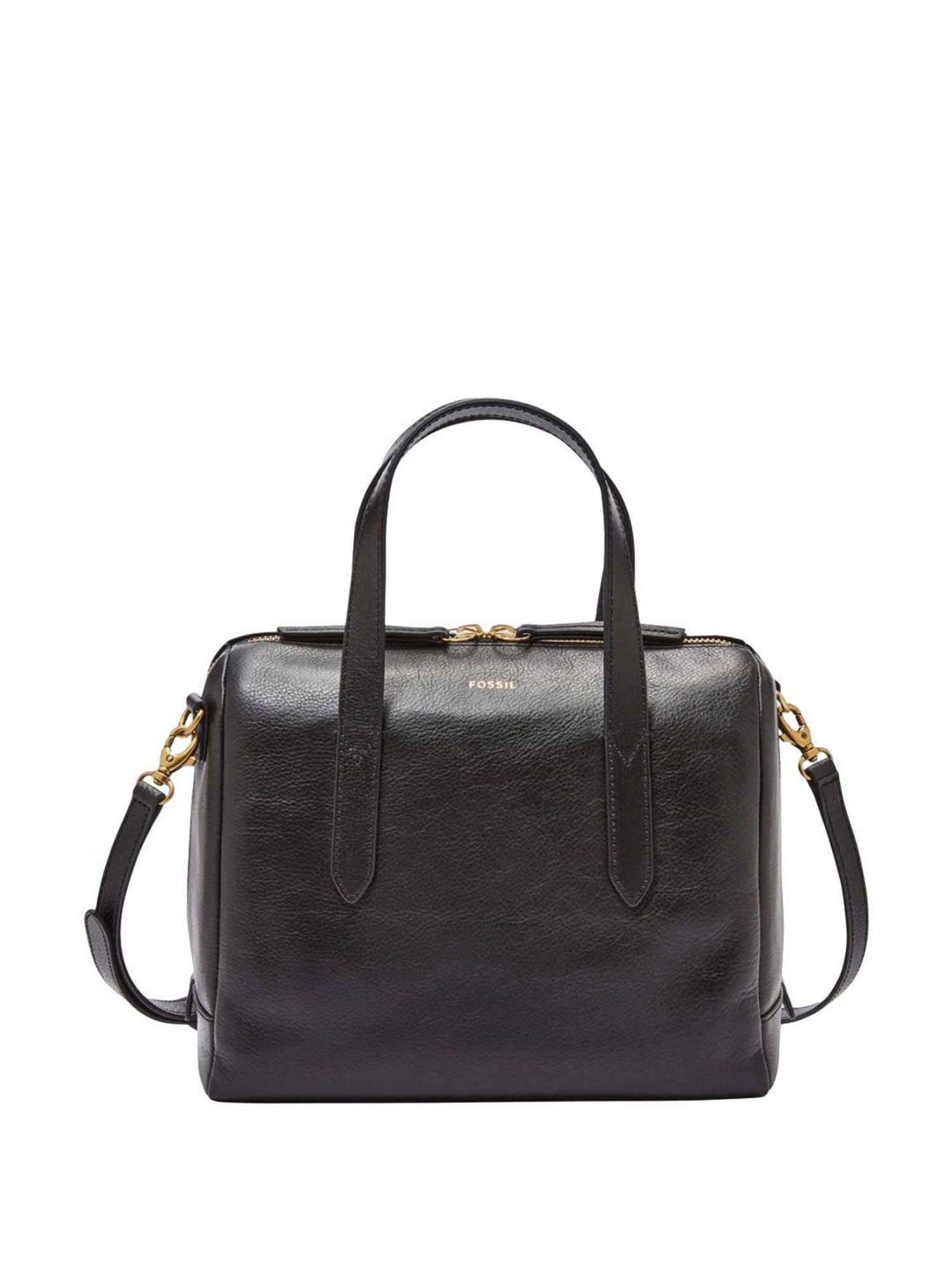 Fossil Black Solid Handbag