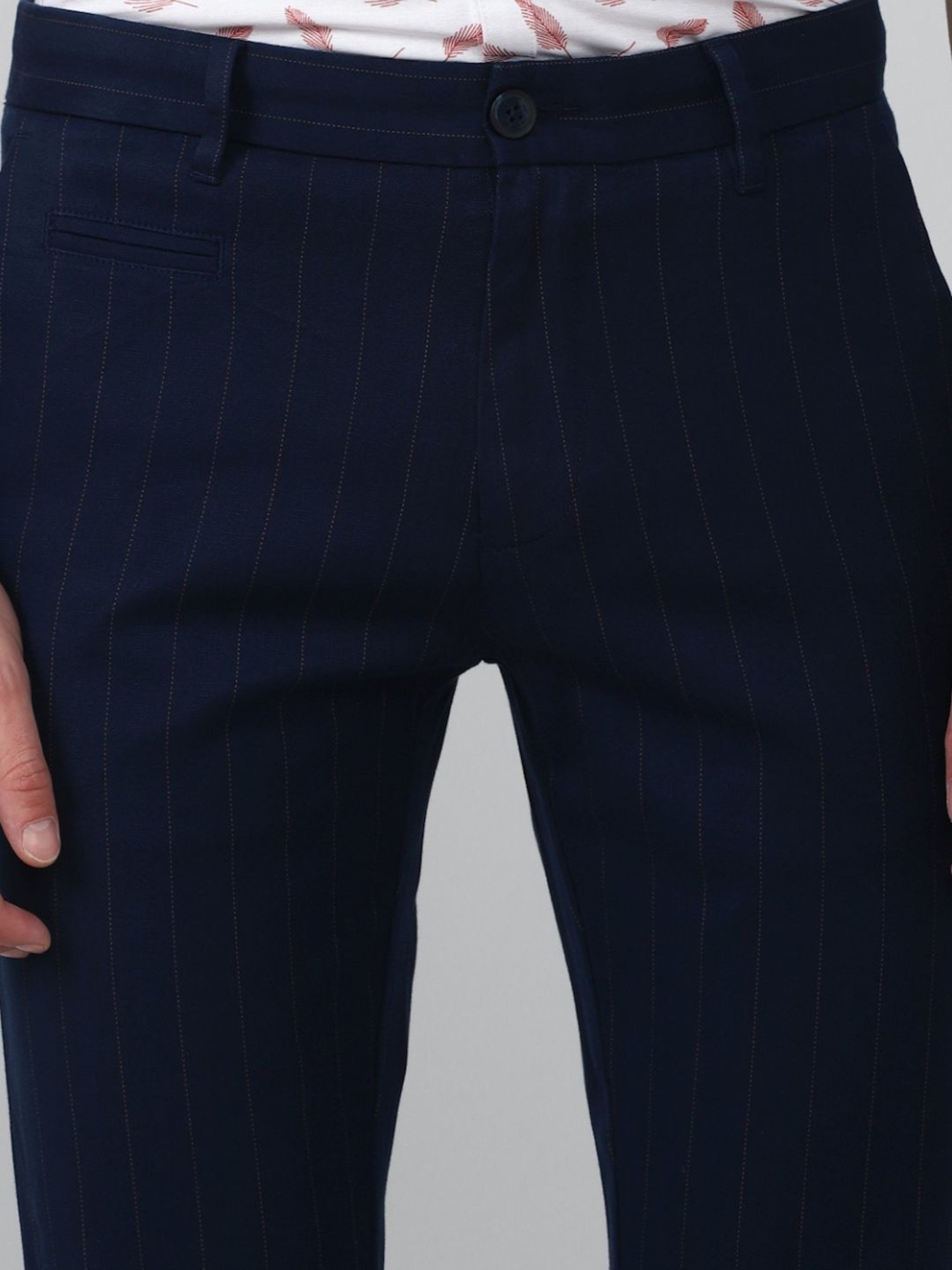 WES Casuals by Westside Olive Relaxed-Fit Mid-Rise Cotton Blend Joggers