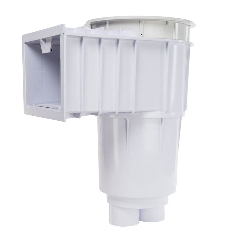 Pentair Sta-Rite 08650-1404 U-3 SwimQuip In Ground Swimming Pool Skimmer, White