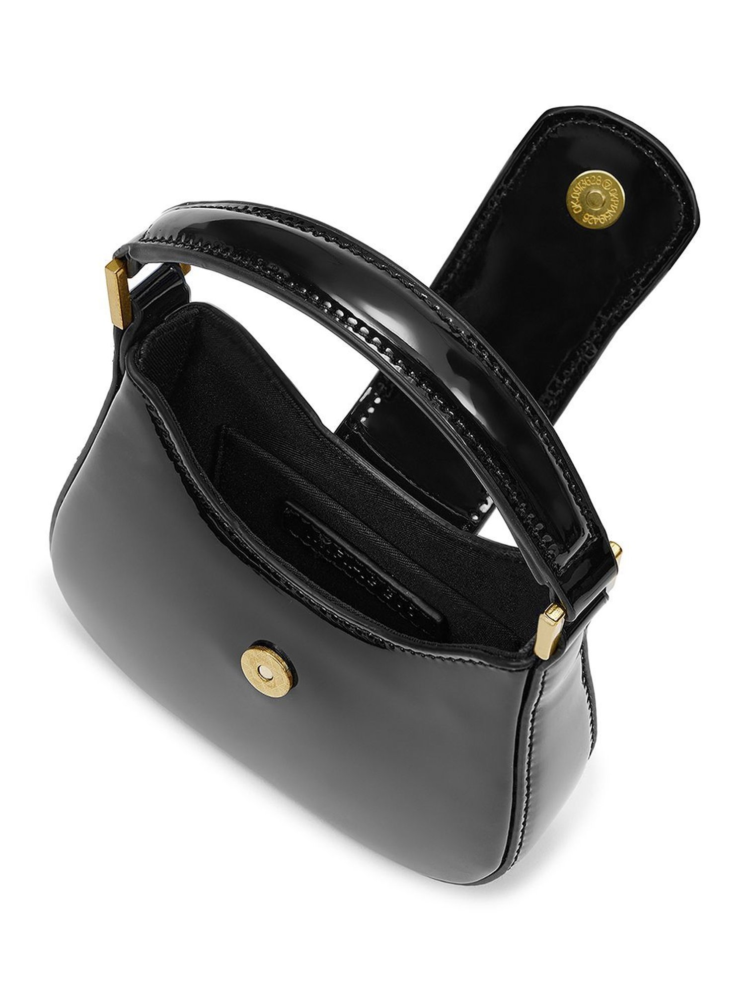 Miraggio Gigi Black Small Hobo Bag