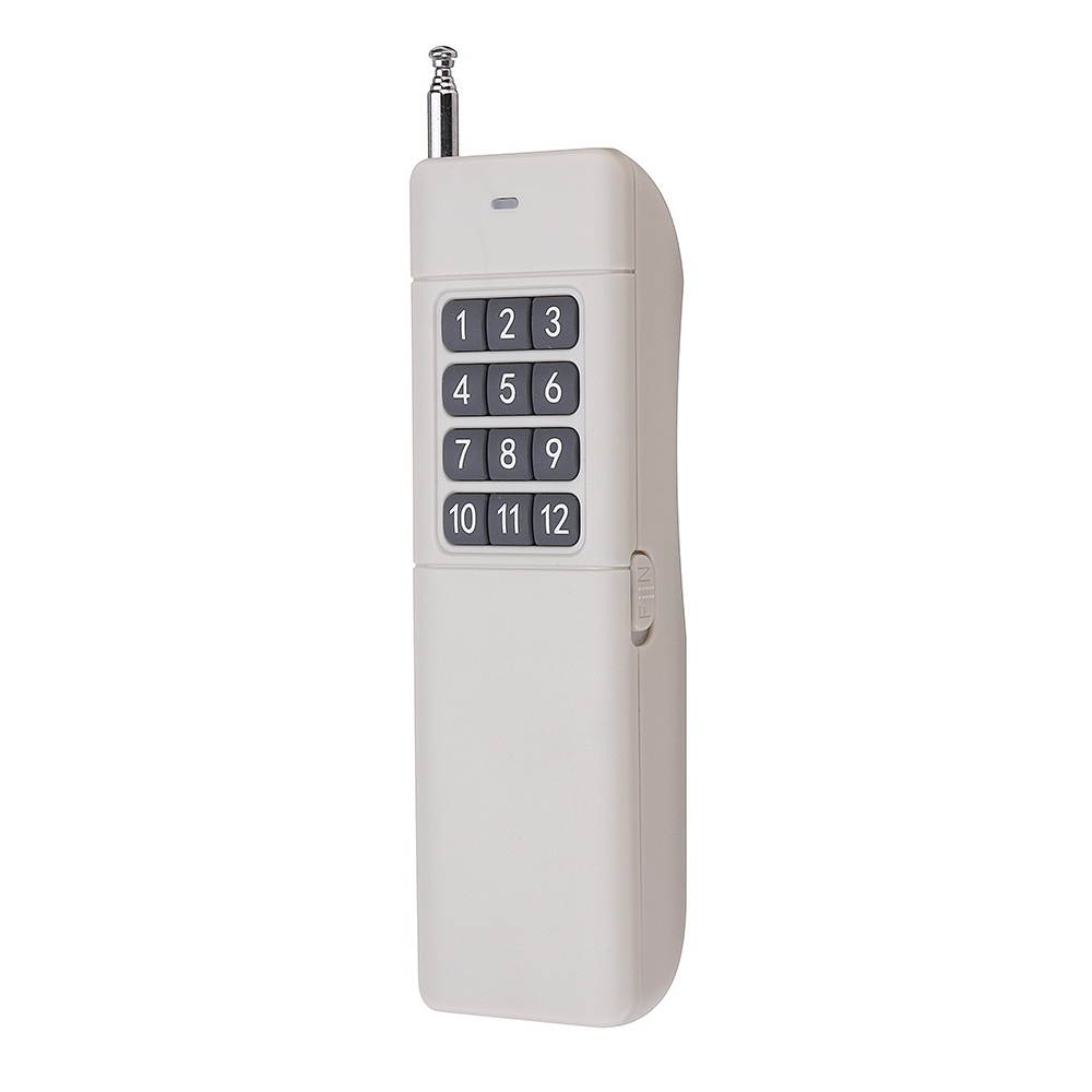 DC9V 12 Key Button Wireless Remote Control 3000M Ultra Long Range Transmitter 315MHz